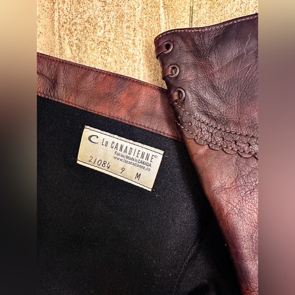 La Canadienne waterproof Italian leather boots women’s size 9M - Picture 8 of 16